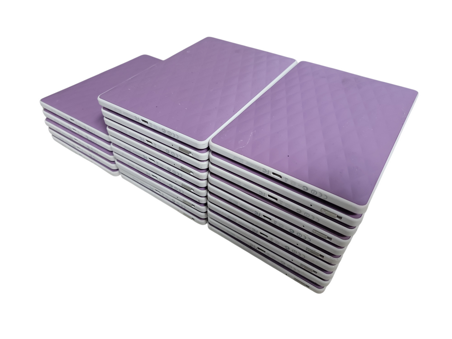 Lot of 25x Kobo eReader - 2GB - White/Purple [N905]