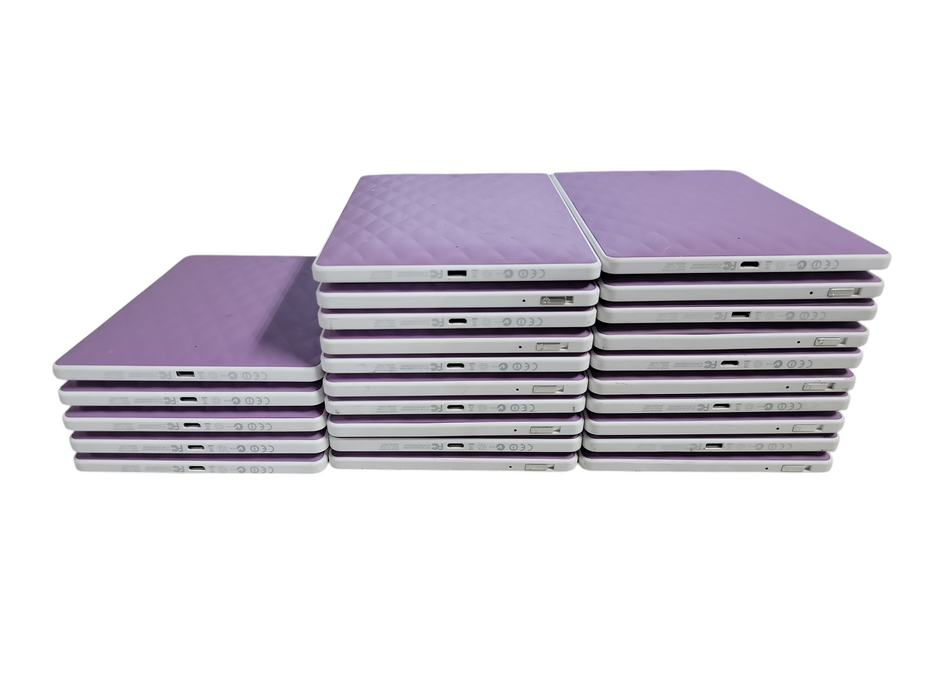 Lot of 25x Kobo eReader - 2GB - White/Purple [N905]