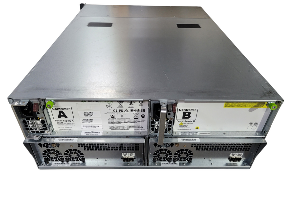 HPE Nimble Storage SAN 12G Expansion Array ES2 Dual Controller
