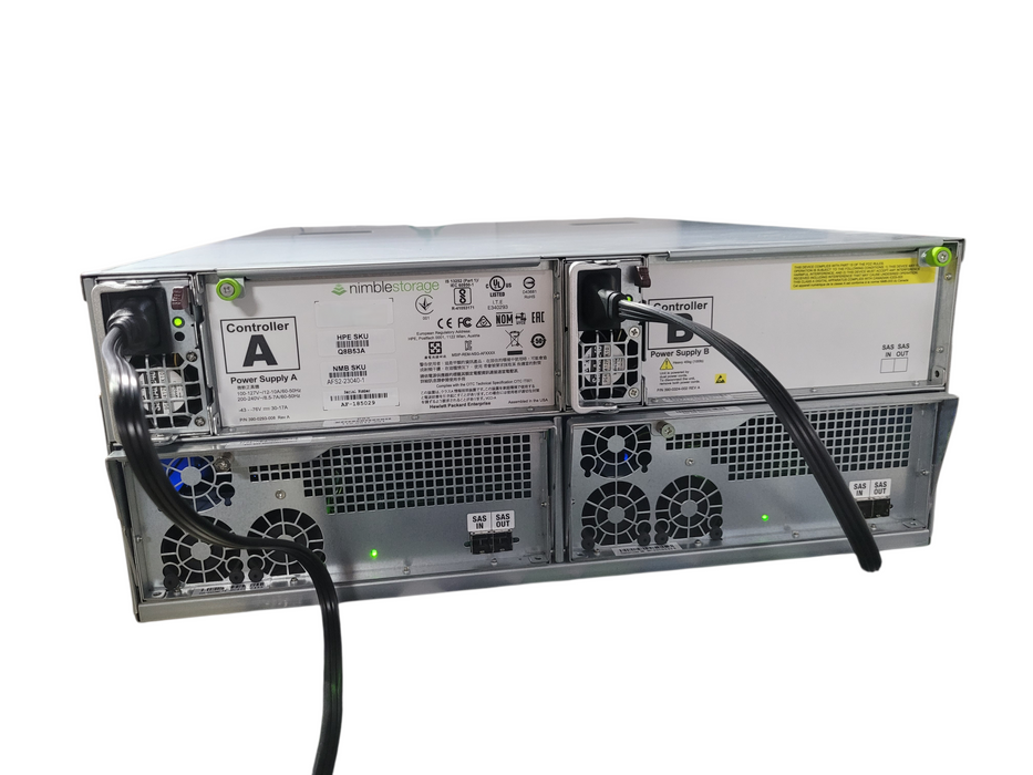 HPE Nimble Storage SAN 12G Expansion Array ES2 Dual Controller