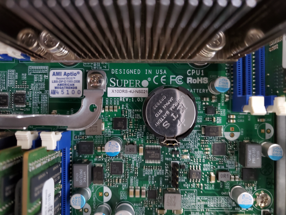 Nimble Storage AF5000 / Supermicro X10DRS-4U-NS021 w/ 2x Nodes 2x1000W