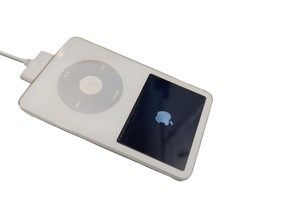 Apple Ipod 80GB Model: A1136 with Apple Earbuds and charge cable