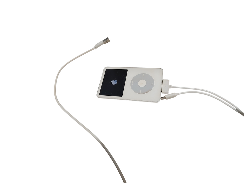 Apple Ipod 80GB Model: A1136 with Apple Earbuds and charge cable