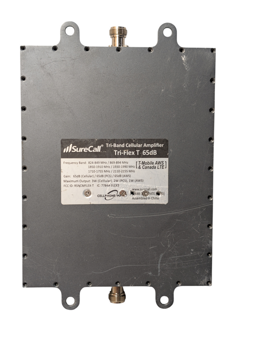 SureCall Tri-Band Cellular Amplifier Tri-Flex T 65dB T-Mobile AWS & Canada LTE