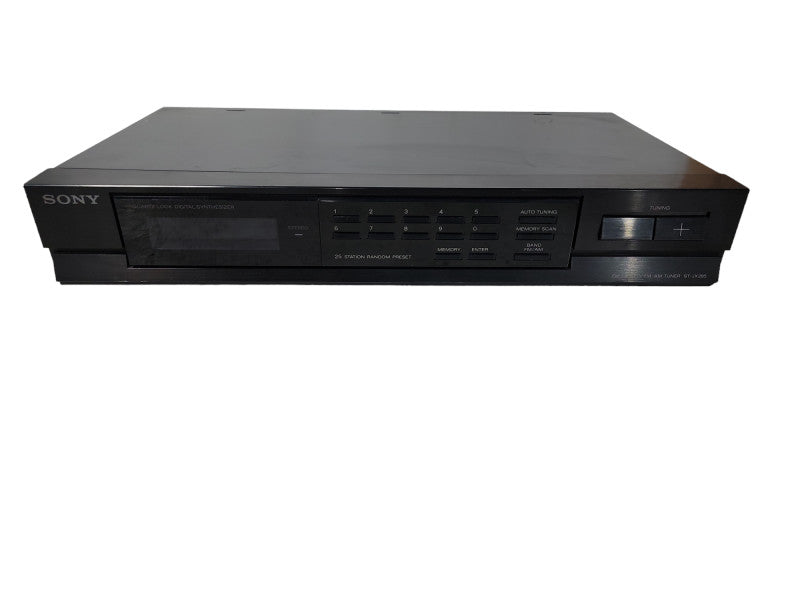 SONY  STEREO TUNER ST-JX28 and Sony TC-W285 Dolby NR Stereo Dual Cassette Deck