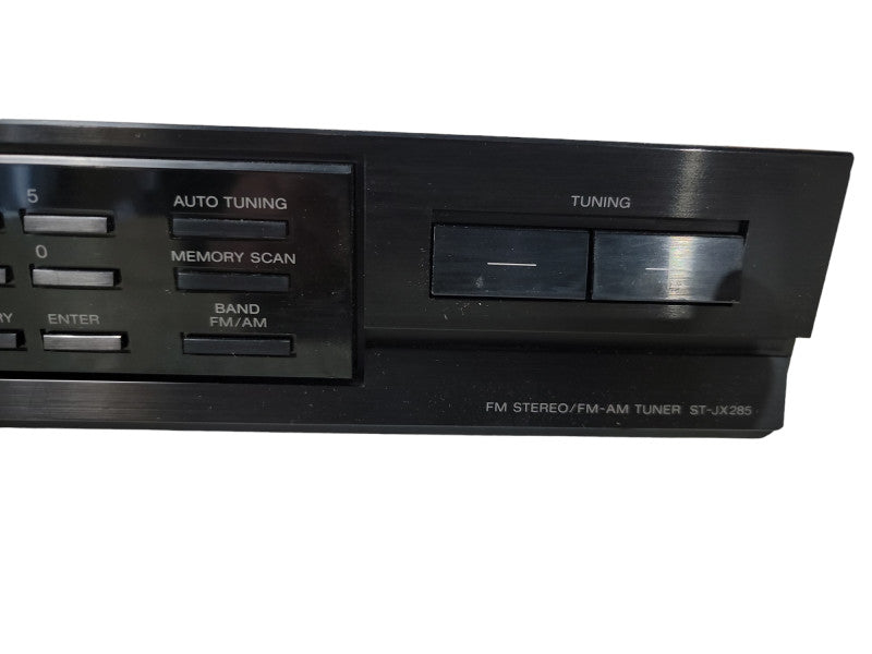SONY  STEREO TUNER ST-JX28 and Sony TC-W285 Dolby NR Stereo Dual Cassette Deck