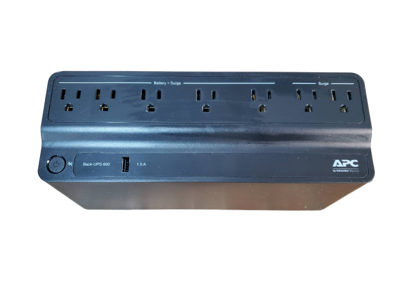 APC BE600M1 600VA 120V 330W UPS Battery Backup *READ* @
