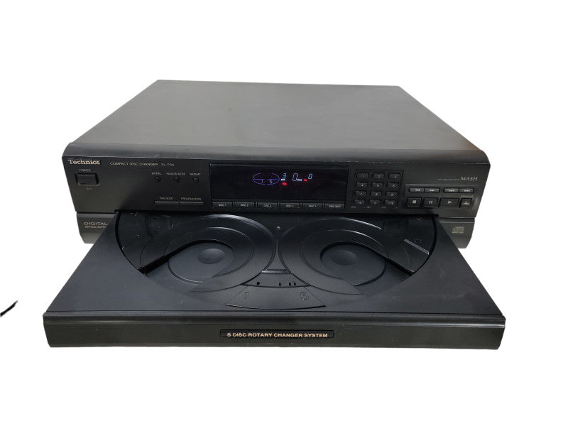 Technics MASH SL-PD5 5 Disc Rotary CD Changer