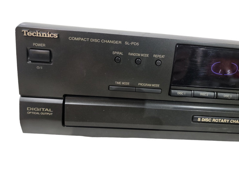 Technics MASH SL-PD5 5 Disc Rotary CD Changer