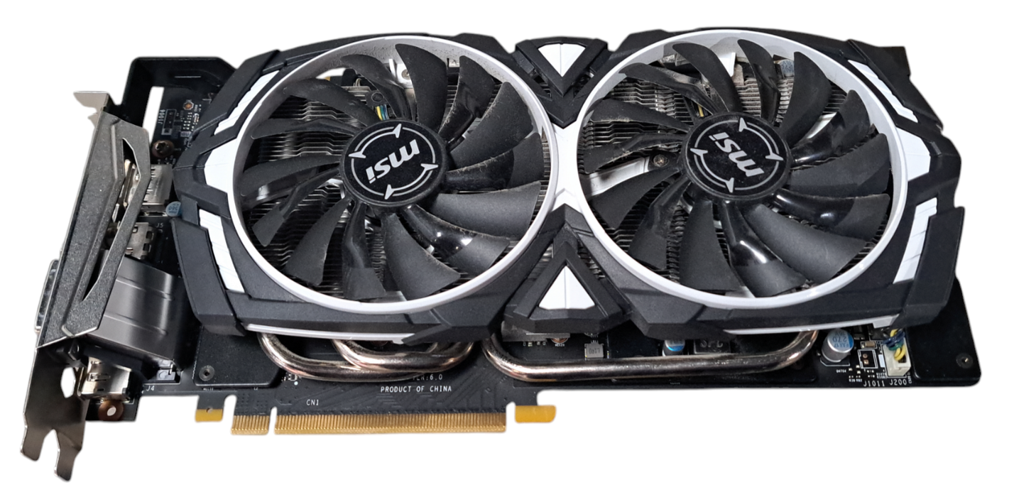 MSI GeForce GTX 1070 ARMOR OC 8GB GDDR5 Graphics Card