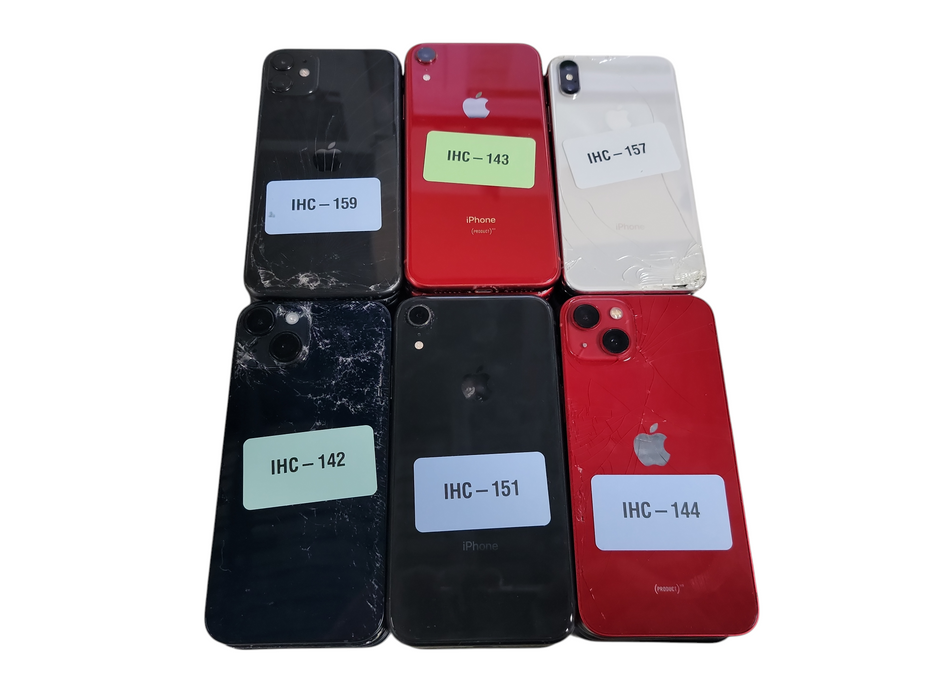 Lot of 30x Apple iPhone's [A19xx - A28xx | B/C Condition][IHC-6]