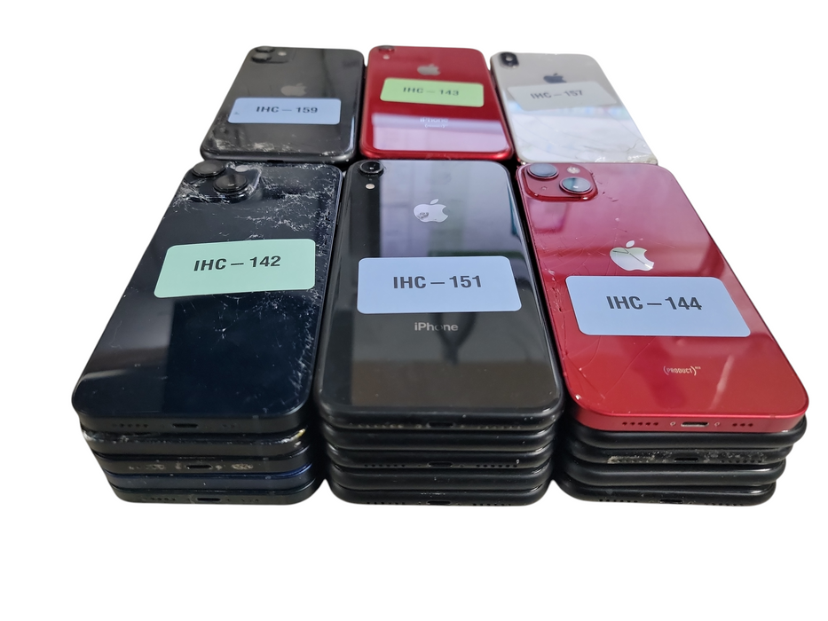 Lot of 30x Apple iPhone's [A19xx - A28xx | B/C Condition][IHC-6]