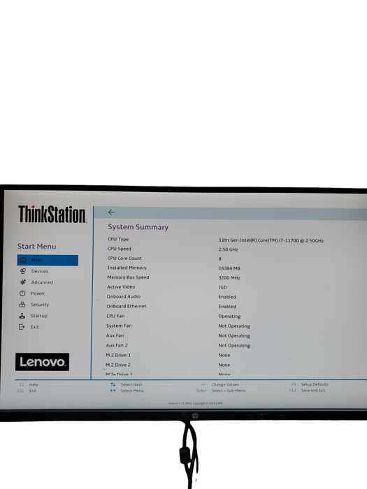 Lenovo ThinkStation P350 SFF i7-11700 16GB DDR4 NO-HDD/SSD