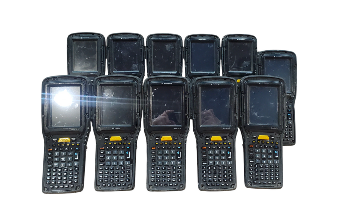 Lot 11x Motorola Zebra 7545MBW / 7545 XA Mobile Barcode Scanner *READ*