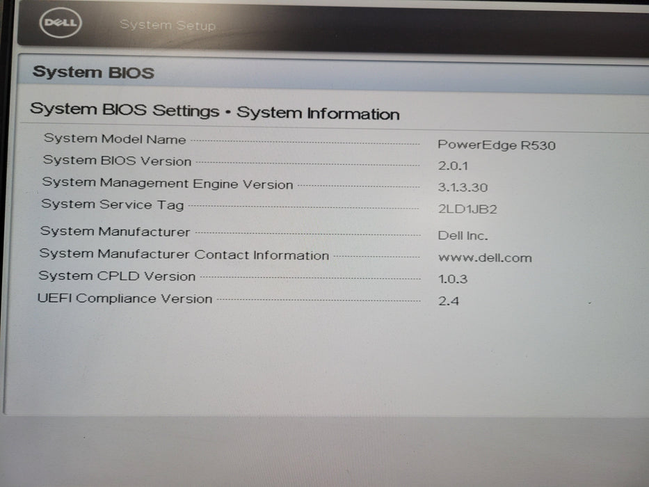 PowerEdge R530 Server 1x Xeon E5-2630 V3 | 16GB DDR4 | H330 Mini |No HDD|2x 495W