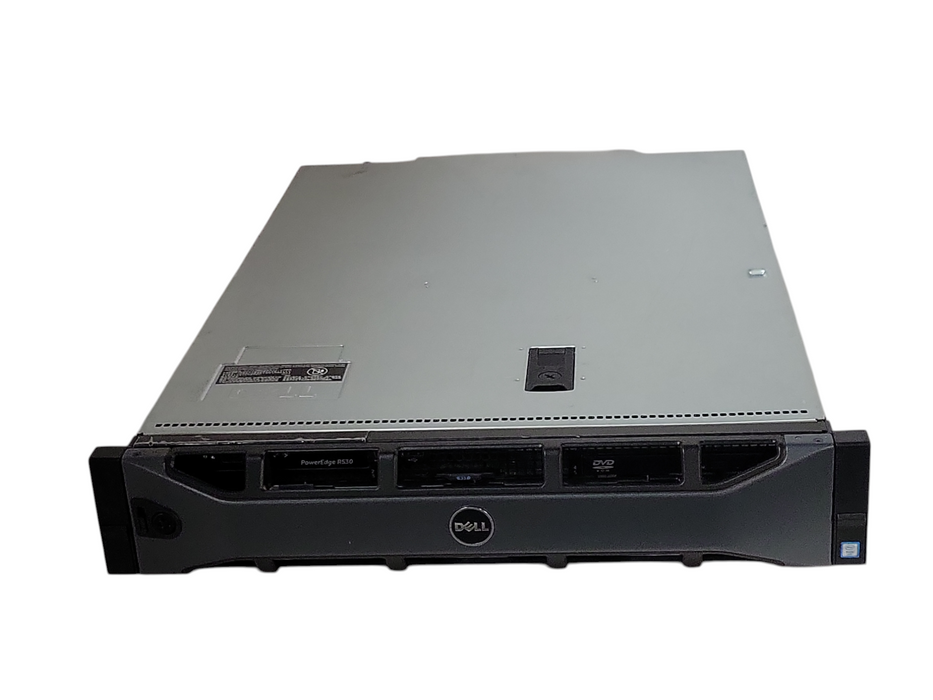 Dell PE R530, 2x Xeon E5-2620v4 2.10GHz, 16GB DDR4, H330 Mini, 2x PSU, 8x 3.5"