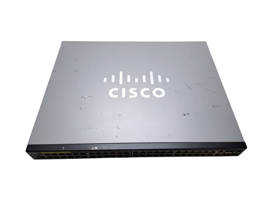 Cisco SG350X-48MP-K9 V03 | 48-Port Gigabit PoE Stackable Managed Switch