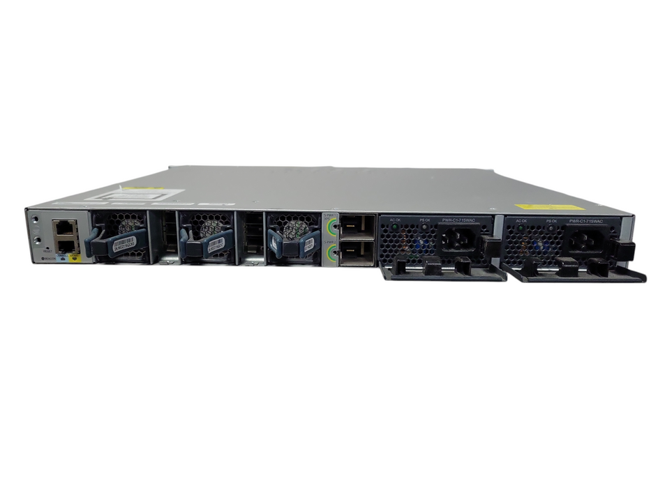 Cisco WS-C3850-24XS-E 24-Port 10G SFP+ Network Switch 2x PSU