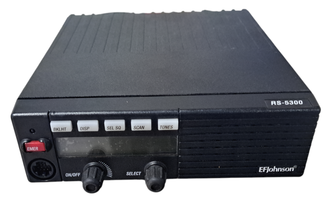 EF Johnson  RS-5300 2-Way Radio 242-5377-201AFAB4 READ