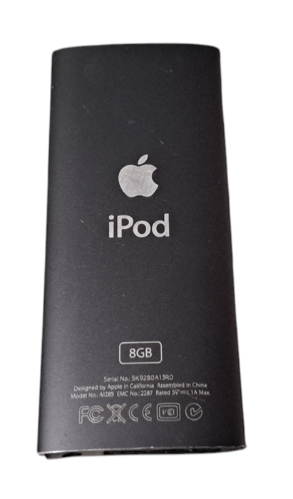 Apple iPod Nano 4th Gen Black 8GB A1285 READ