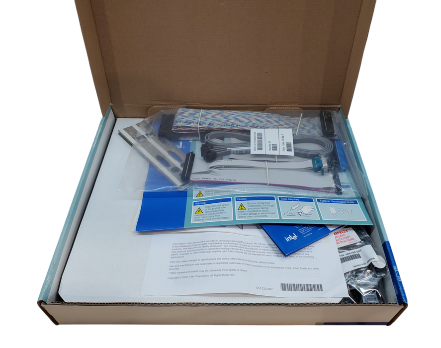 New Open Box - Intel Server Board SE7520BD2 For Intel Xeon Processors
