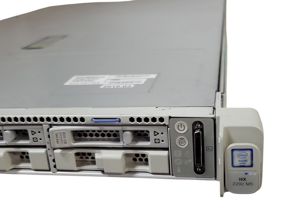 Cisco C220 M5 1U server 2x Intel Xeon GOLD 6130 2.10GHz, 64GB RAM, 10x 2.5"
