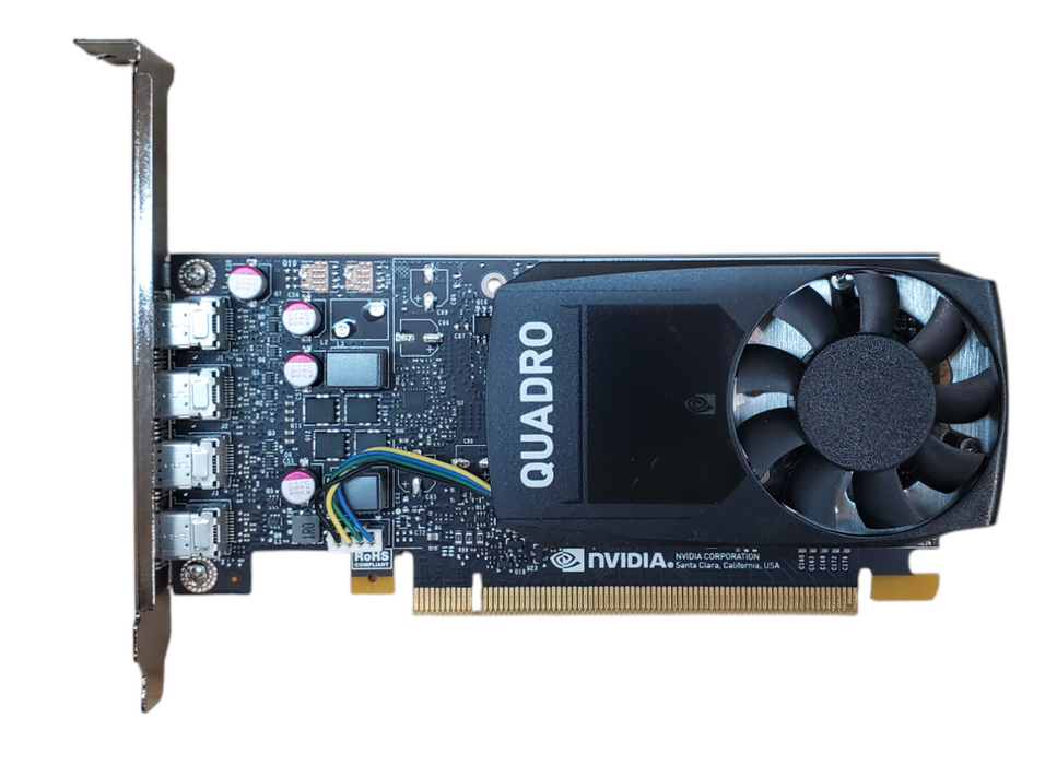 NVIDIA Quadro P1000 4GB GDDR4 Graphics Card