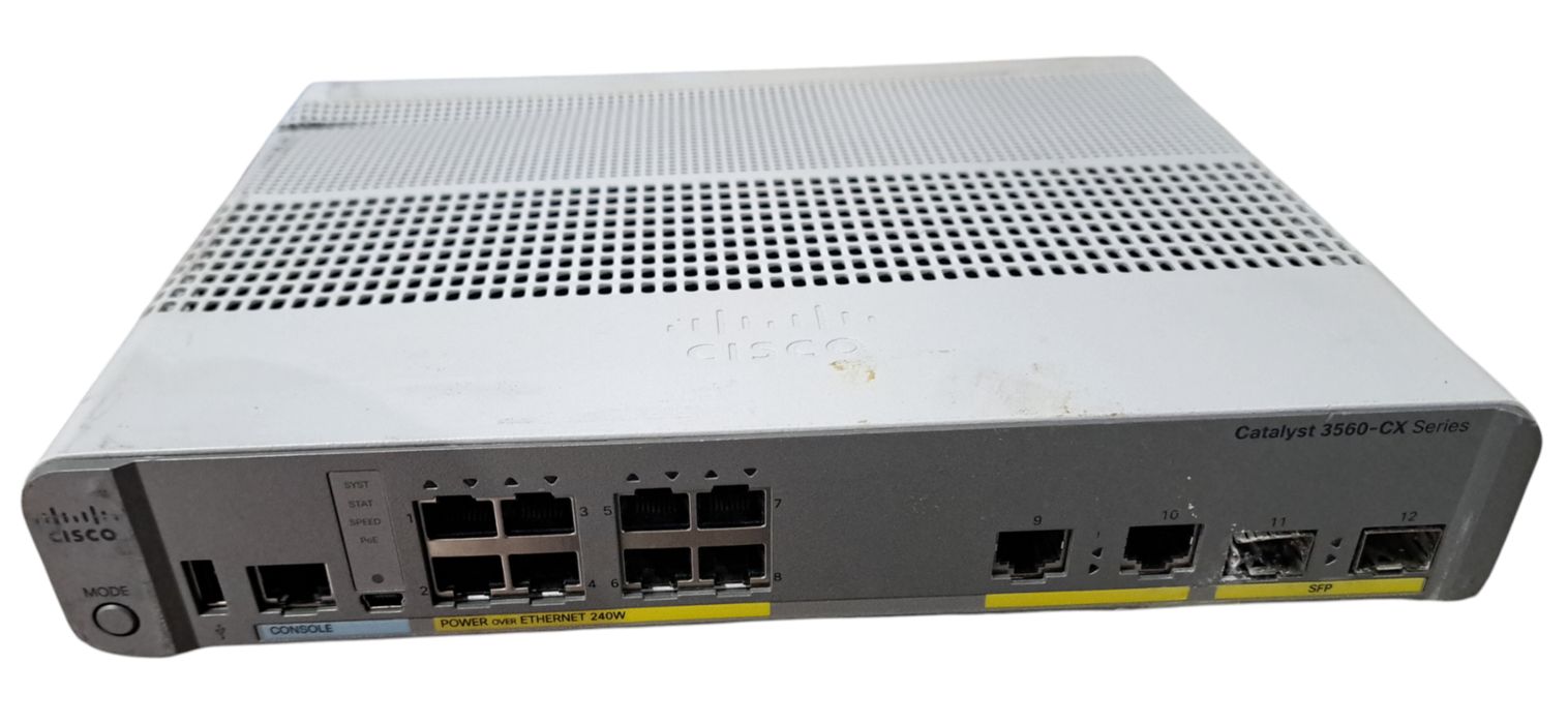 Cisco Catalyst 3560-CX Series Network Switch READ