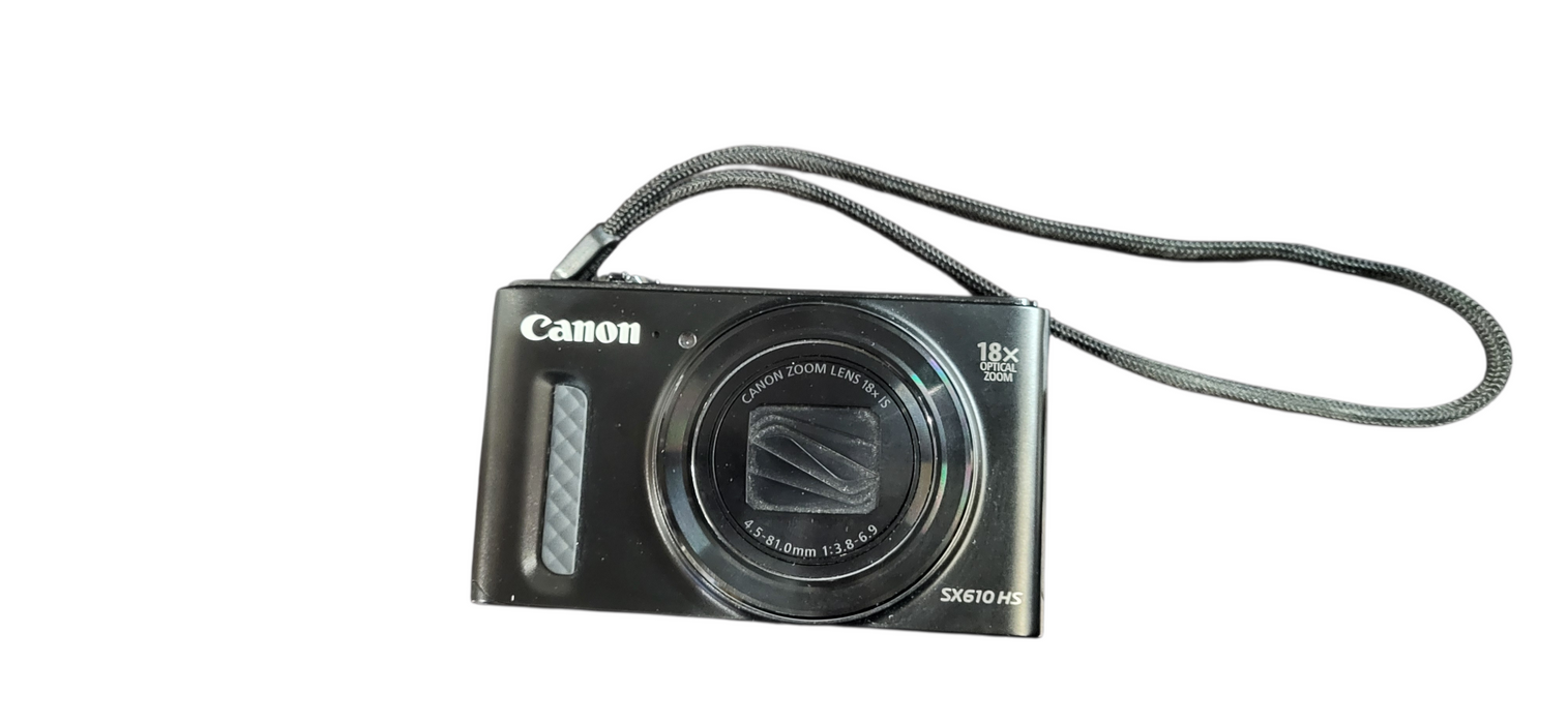 Canon PowerShot SX610 HS Red 20.2MP 18x Digital Camera | SEE