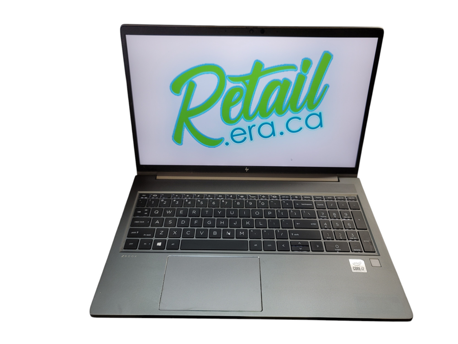 HP ZBook Power G7 15" i7-10750H 16GB DDR4 Quadro T1000 256GB NVMe No Adapter