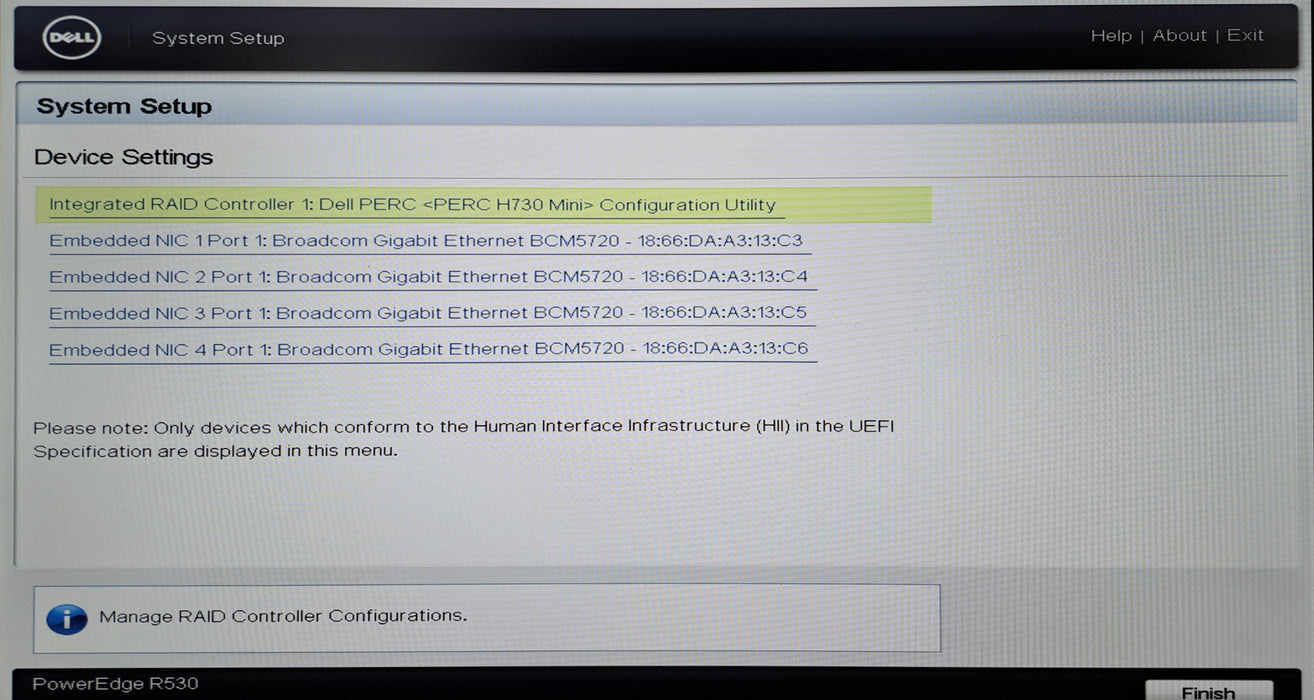 Dell PowerEdge R530 8x 3.5" | 1x Xeon E5-2683 v4 @2.10GHz, 16GB DDR4, H730 Mini