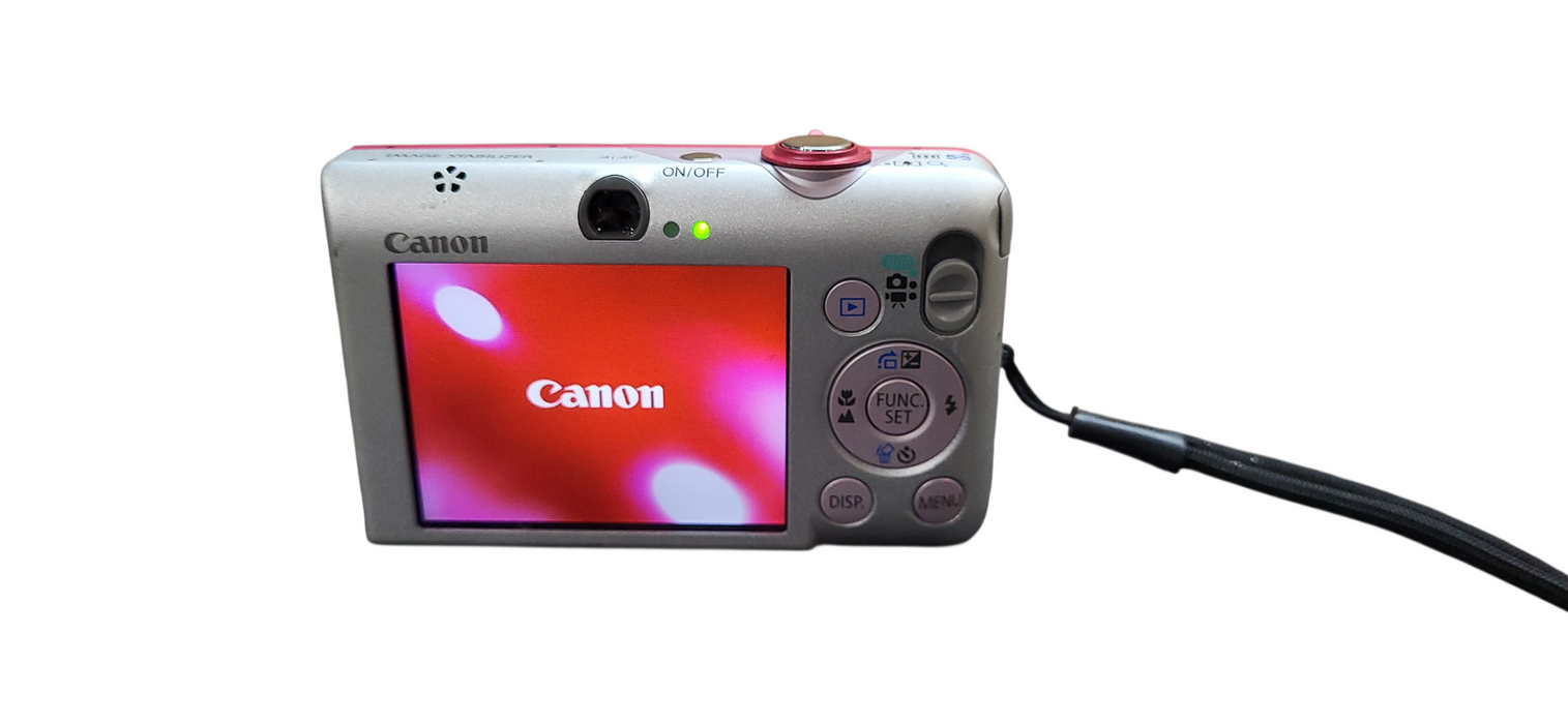 Canon PowerShot SD1200 IS 10 MP 3x Zoom Pink Camera | READ