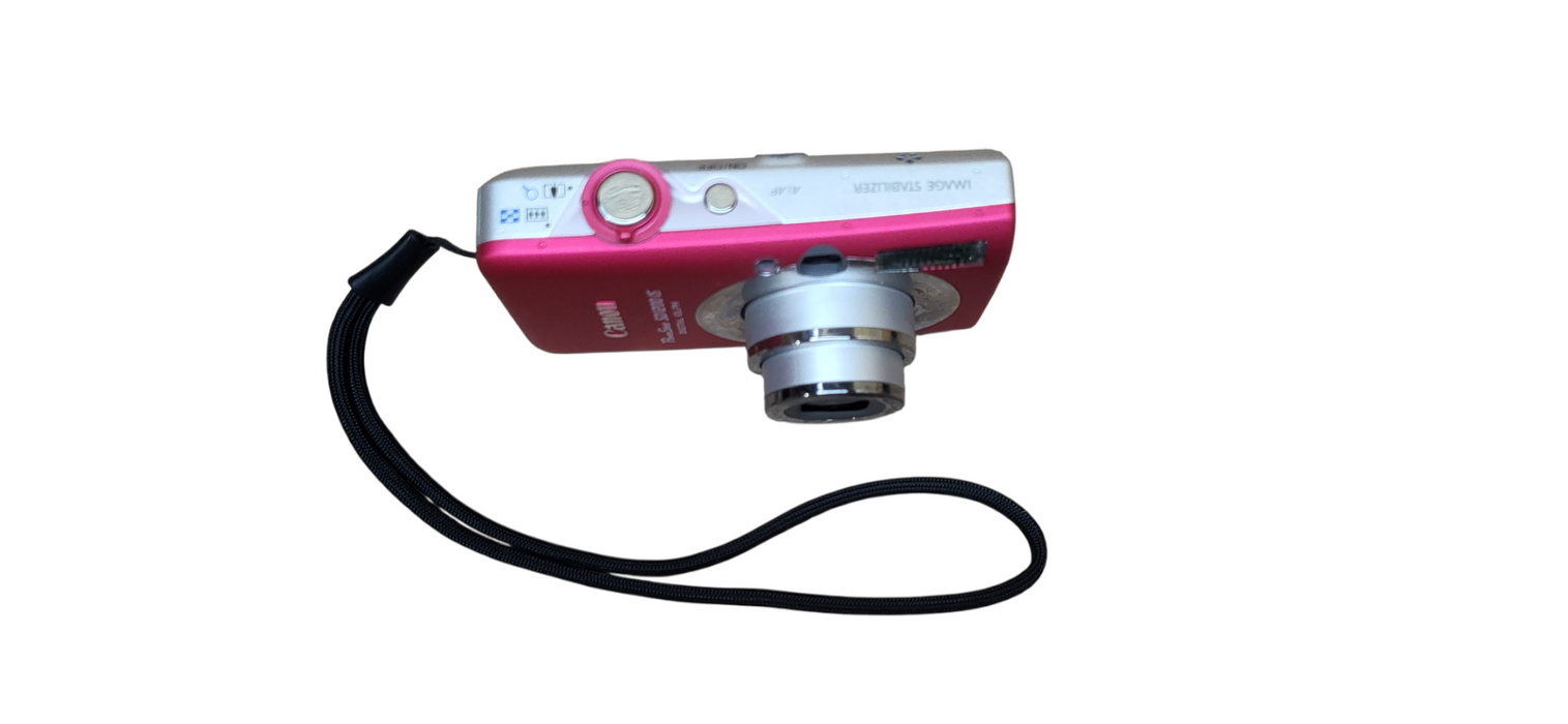 Canon PowerShot SD1200 IS 10 MP 3x Zoom Pink Camera | READ