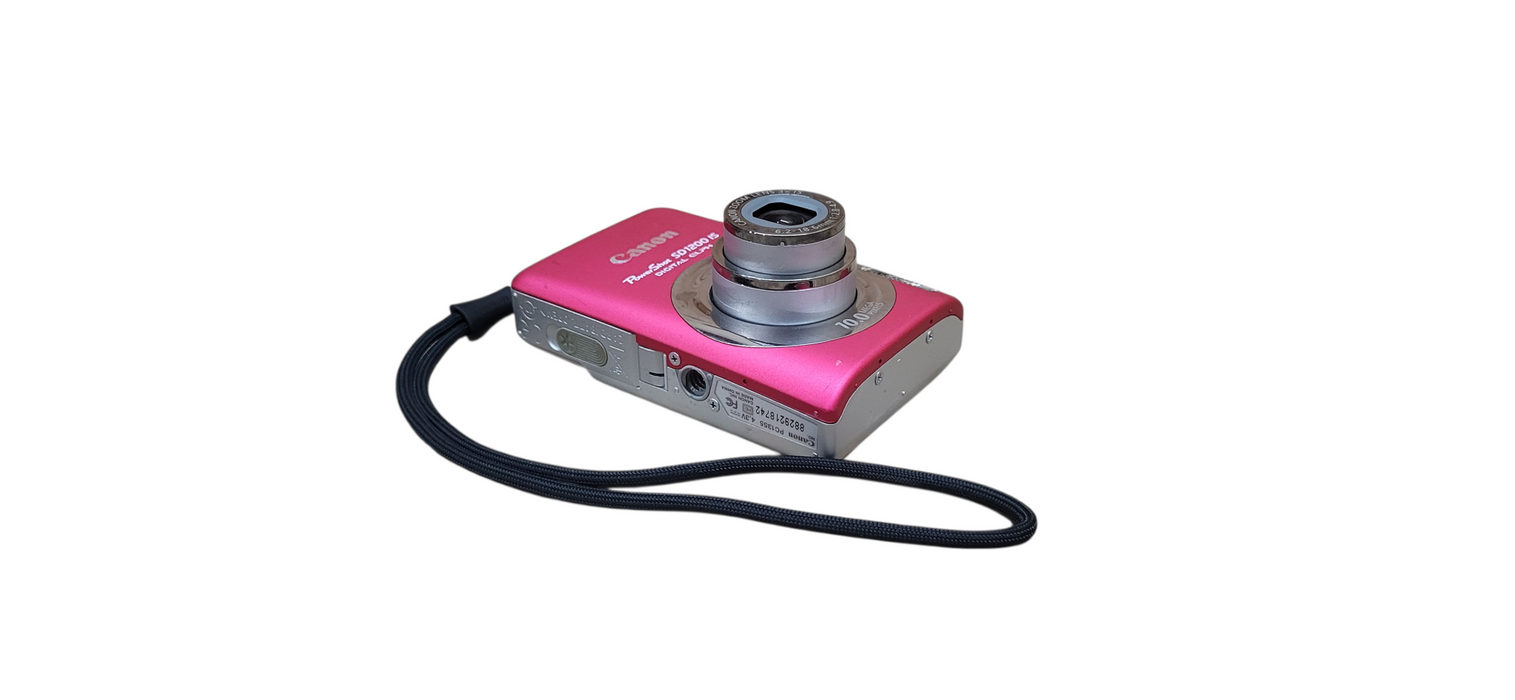 Canon PowerShot SD1200 IS 10 MP 3x Zoom Pink Camera | READ