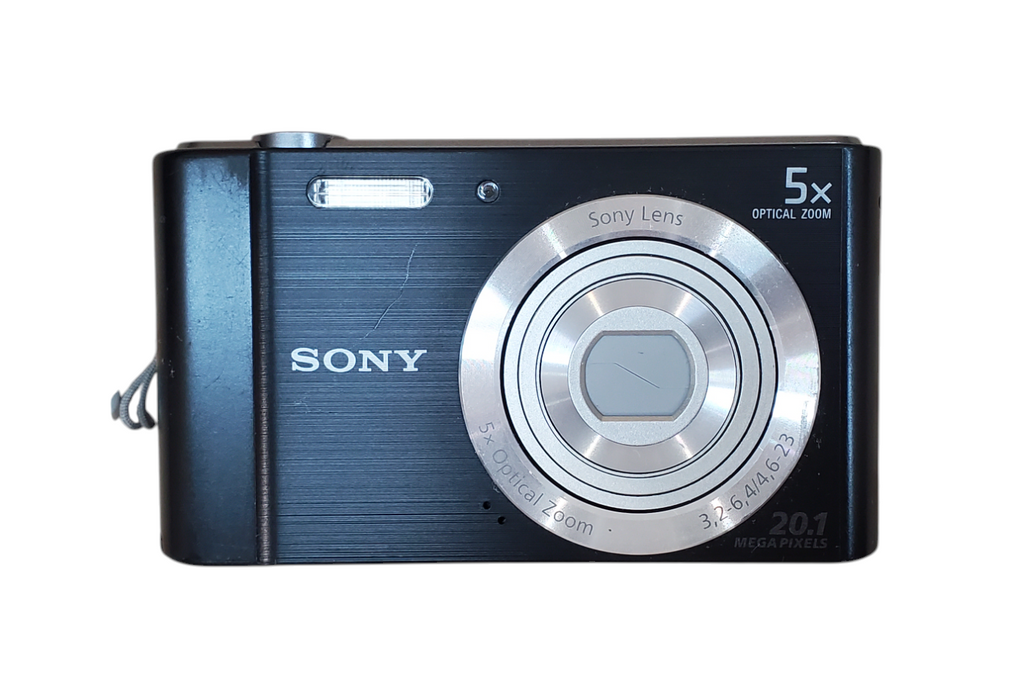 Sony DSC-W800 20.1MP Digital Camera w/ Battery