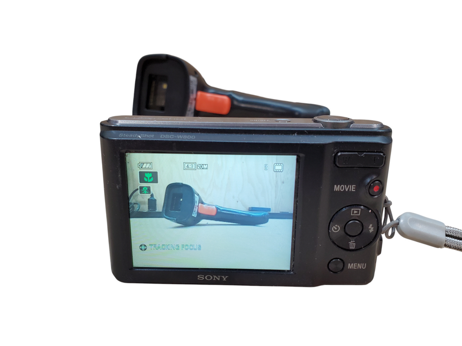 Sony DSC-W800 20.1MP Digital Camera w/ Battery