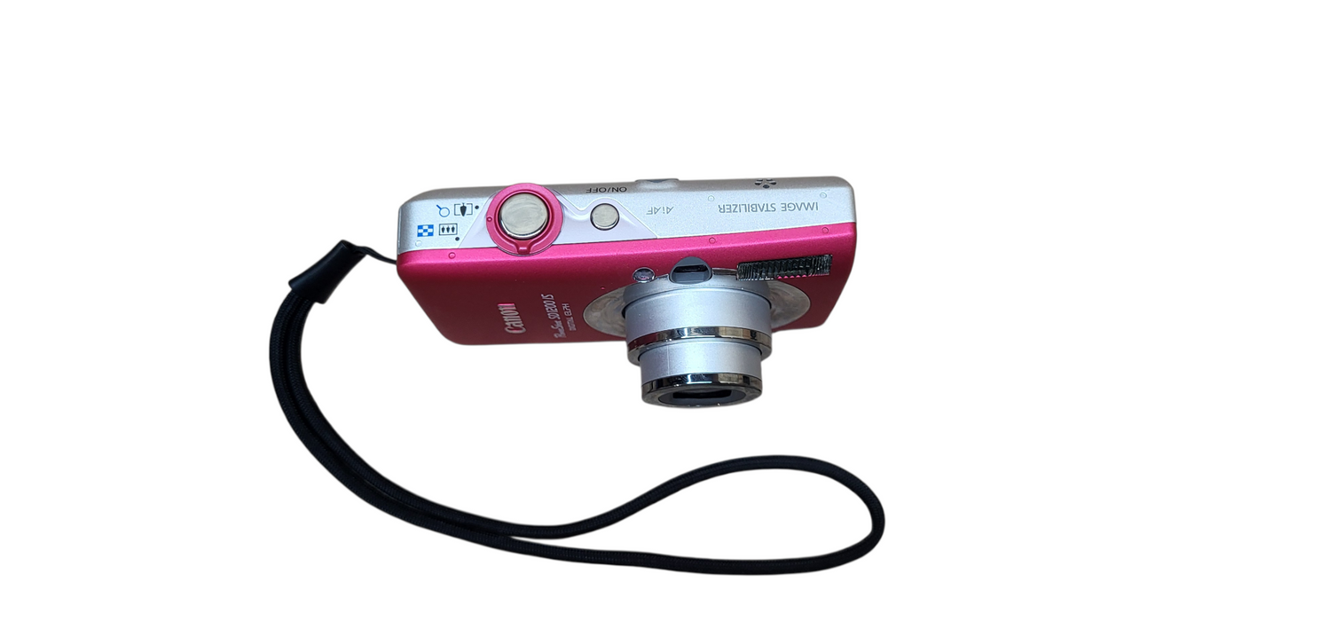 Canon PowerShot SD1200 IS 10 MP 3x Zoom Pink Camera | READ