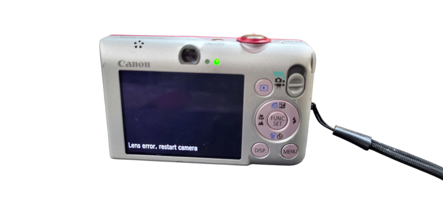 Canon PowerShot SD1200 IS 10 MP 3x Zoom Pink Camera | READ