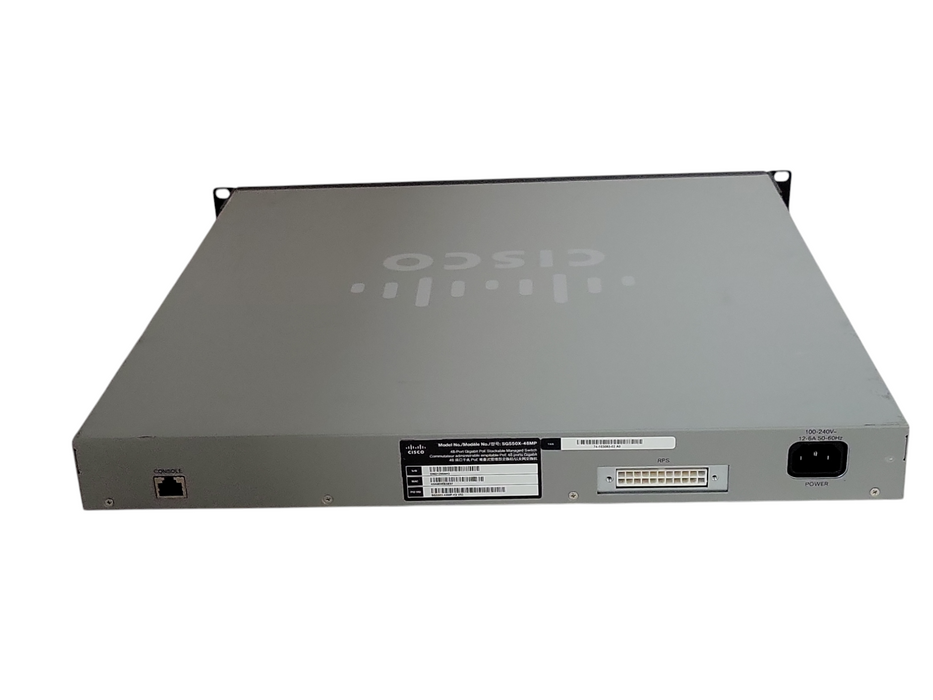 Cisco SG550X-48MP 48-Port Gigabit PoE Managed Switch, READ