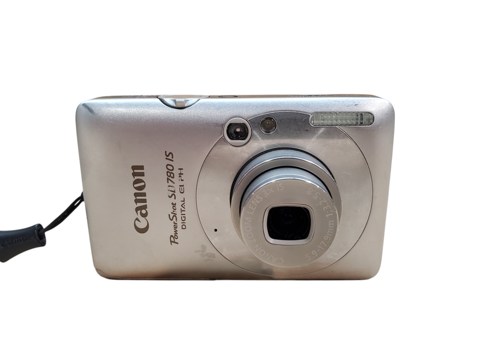 Canon PowerShot SD780 IS Digital Elph 12.1MP Digital Camera w/ Battery - READ