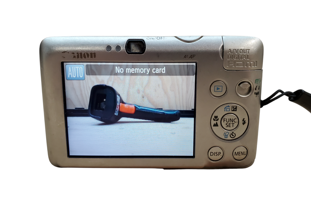 Canon PowerShot SD780 IS Digital Elph 12.1MP Digital Camera w/ Battery - READ