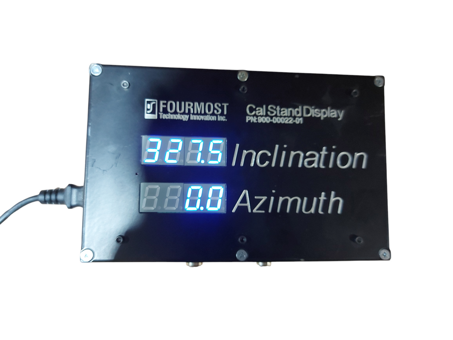 Fourmost Cal stand display for inclination and azimuth PN: 900-00022-01
