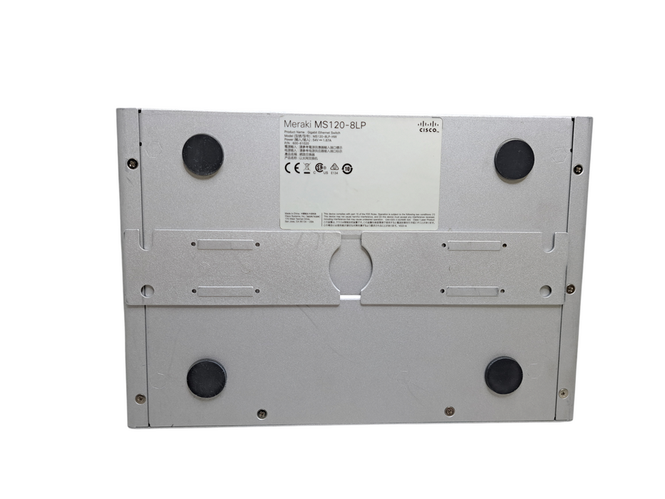 Cisco Meraki MS120-8LP-HW | 8-Port Gigabit PoE Managed Switch 2x SFP UNCLAIMED
