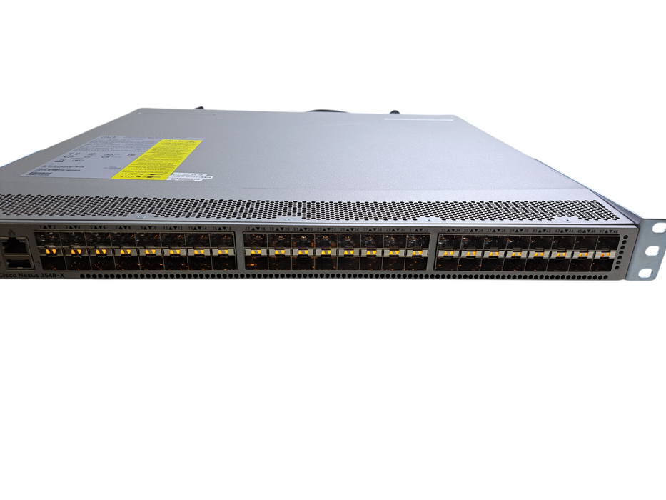 Cisco Nexus 3548-X N3K-C3548P-10GX | 48-Port 10G SFP+ L3 Switch w/ Dual AC