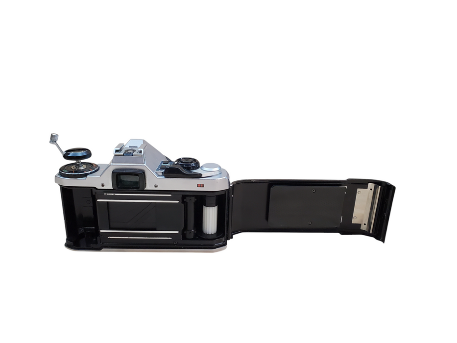 Pentax ME Super 35mm SLR Film Camera w/ 24mm Lens *READ*