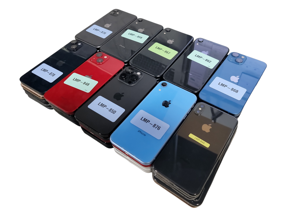 Lot of 50x Apple iPhone's [A19xx - A28xx | B Condition][LMP-23]