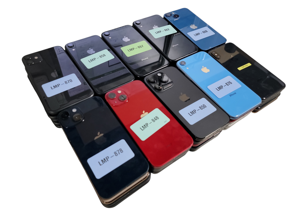 Lot of 50x Apple iPhone's [A19xx - A28xx | B Condition][LMP-23]