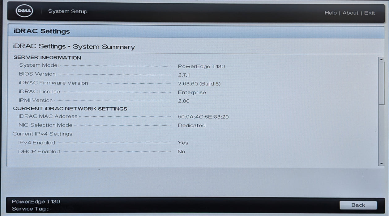 Dell PowerEdge T130, Xeon E3-1220v5 3.00GHz, 16GB DDR4, No HDD, PERC H330