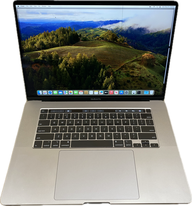 Apple MacBook Pro 16 2019 i7-9750H 32GB 512SSD Radeon 5300M Line On Screen READ!