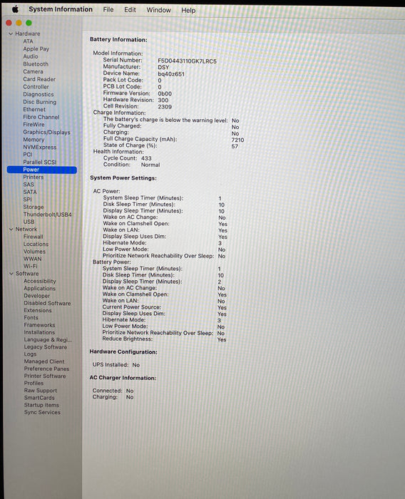 Apple MacBook Pro 16 2019 i7-9750H 32GB 512SSD Radeon 5300M Line On Screen READ!